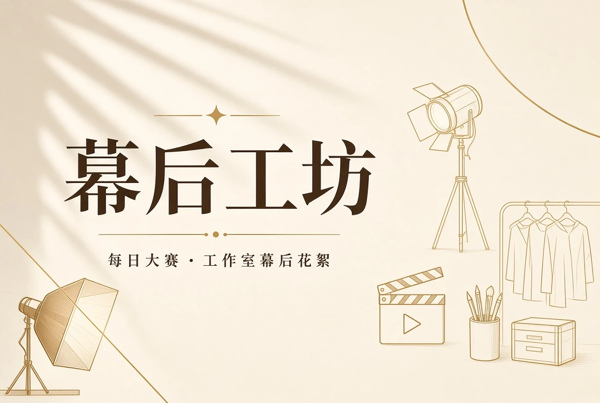 专业舞台后台与灯光调度视觉